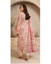 3-PC unstitched Printed Lawn By Zellbury | 0065